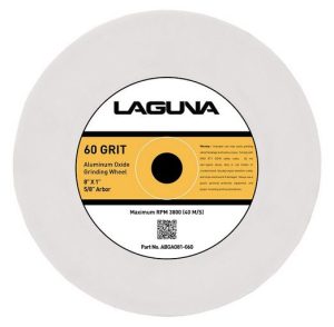 Laguna 60 GRIT ALUMINUM OXIDE WHEEL - G8 GRINDER