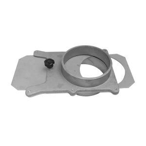Big Horn 11437 4-Inch Self Cleaning / No Clog Aluminum Blast Gate for Vacuum/Dust Collector