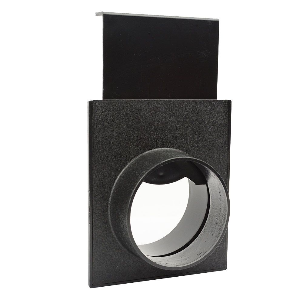 Big Horn 11442 4-Inch ABS Plastic Quick Coupling / Disconnect Blast Gate for Vacuum/Dust Collector (Replaces Jet JW1007) - Image 3
