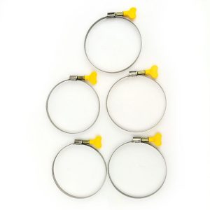 Big Horn 11741PK 4 Inch (5 Pk) Key Hose Clamp