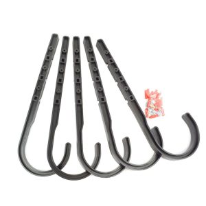 Big Horn 11748PK 5 Pack 4 Inch J Hooks