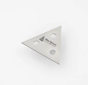 Blue Spruce 3" Triangle Card Scraper