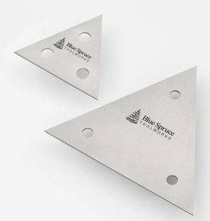 Blue Spruce 3" & 6" Triangle Card Scraper set