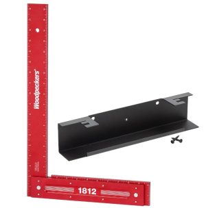 Woodpeckers Precision Woodworking Square 18" with Rack-it