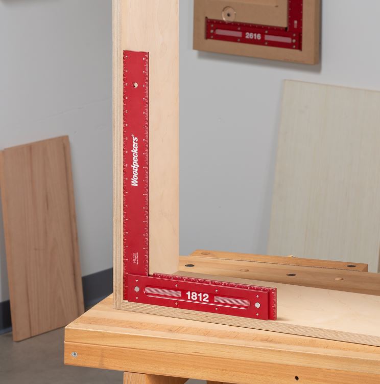 Woodpeckers Precision Woodworking Square 18" with Rack-it - Image 2