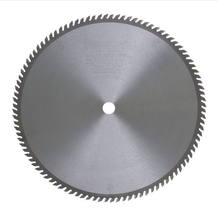 Tenryu Pro Series 10" x 100T x 5/8" ATAFR blade for veneer-faced plywood