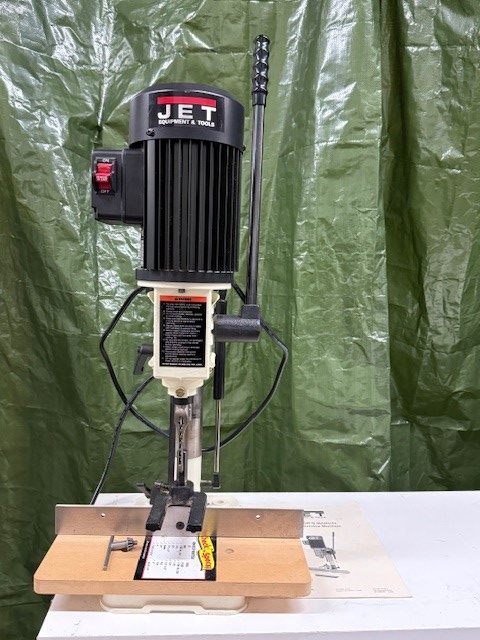 Used Jet JBM-5 bench mortiser with 5 bits & chisels - Image 2