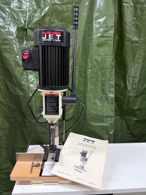 Used Jet JBM-5 bench mortiser with 5 bits & chisels - Image 4