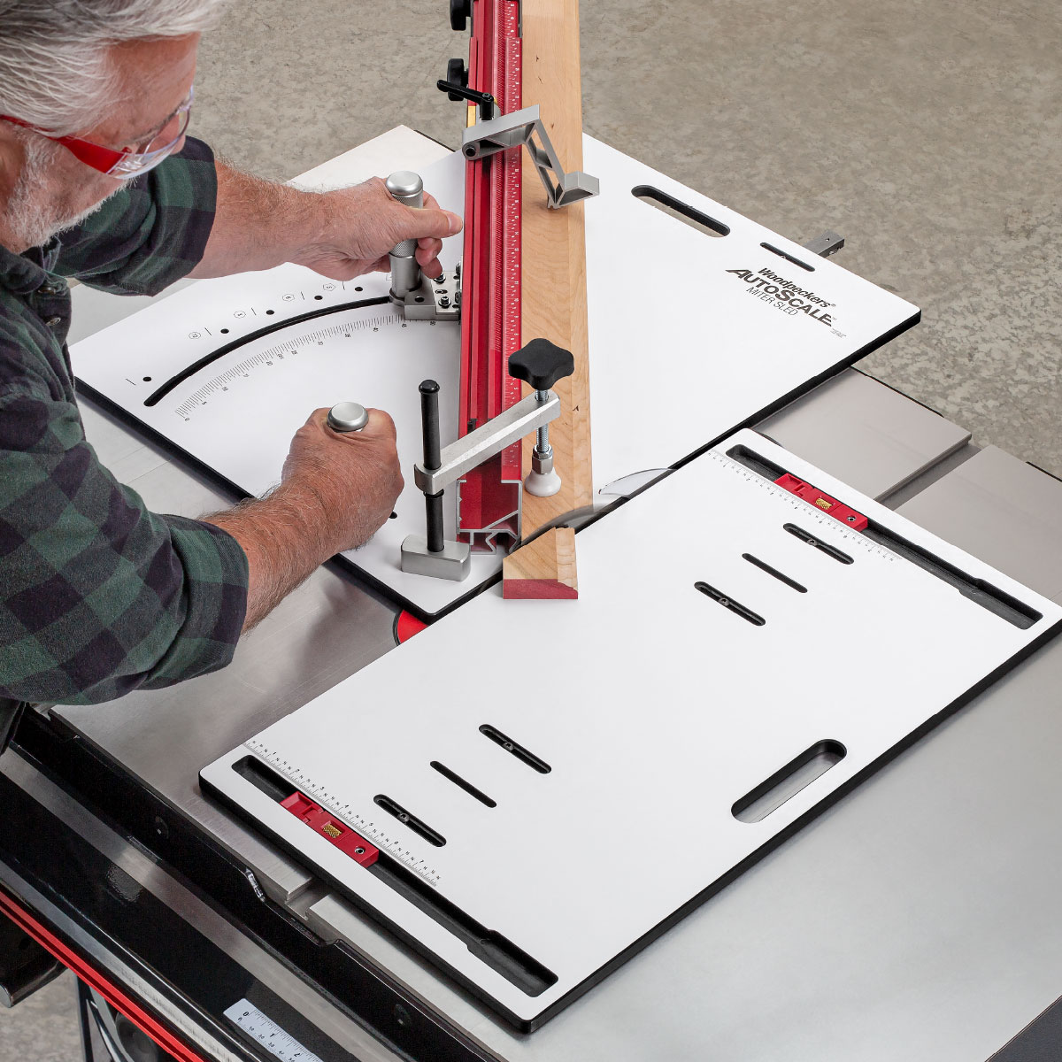 Woodpeckers AutoScale Miter Sled - Drop Zone - Image 3