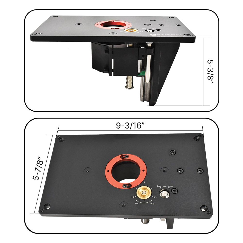 MLCS trim router lift for 65 mm trim routers - Image 3