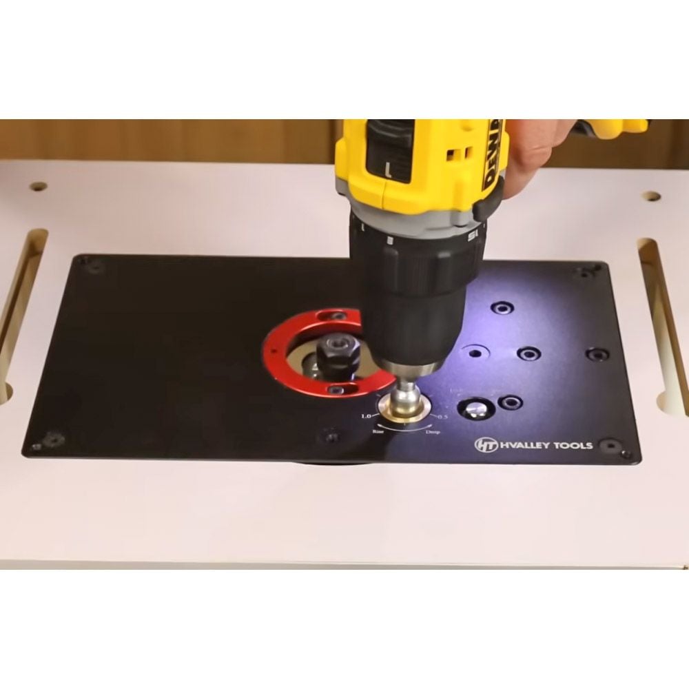 MLCS trim router lift for 65 mm trim routers - Image 5