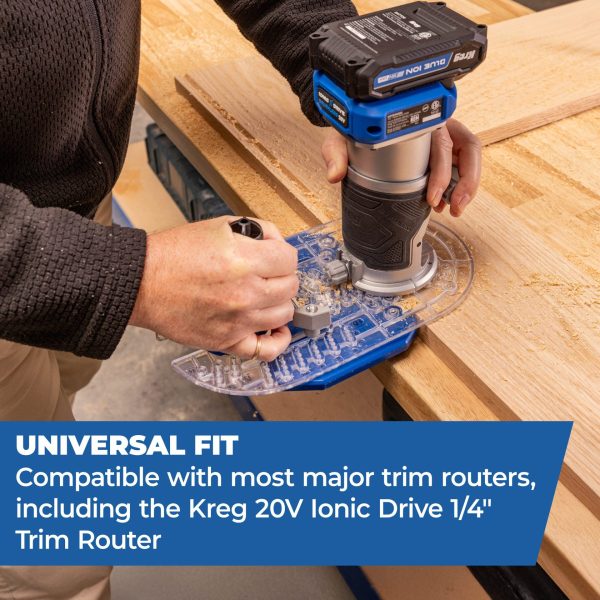 Kreg Trim Router Edge Guide - Edward B. Mueller Co., Inc.
