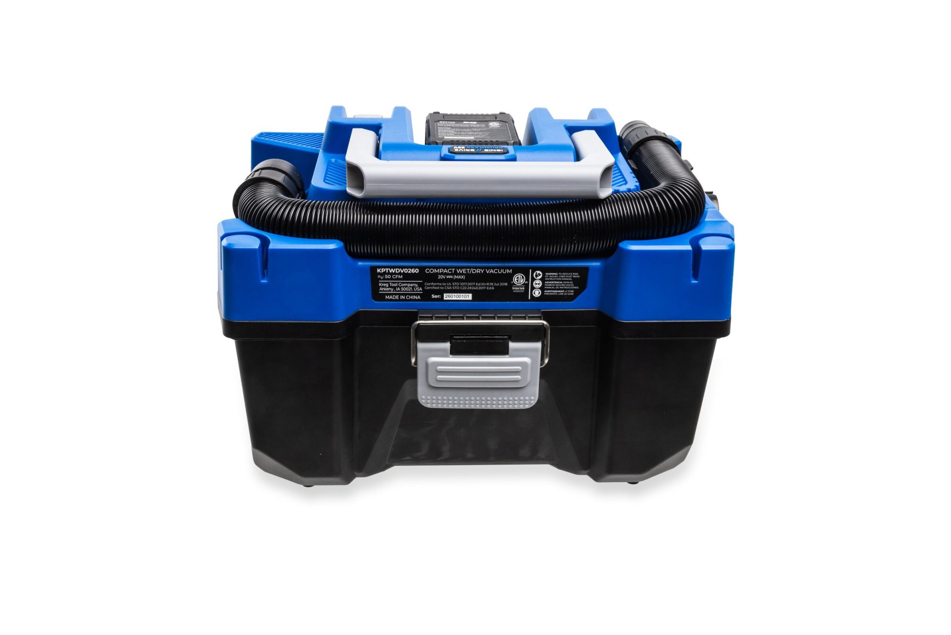 KREG 20V IONIC DRIVE™ WET/DRY VAC WITH HEPA - Image 2