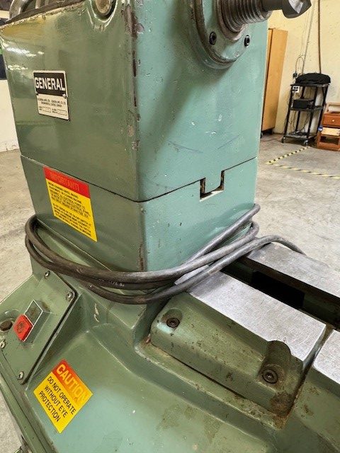 Used General Model 260 12" VS wood lathe with 4" headstock & tailstock risers 1 hp - 230 volt - Image 3