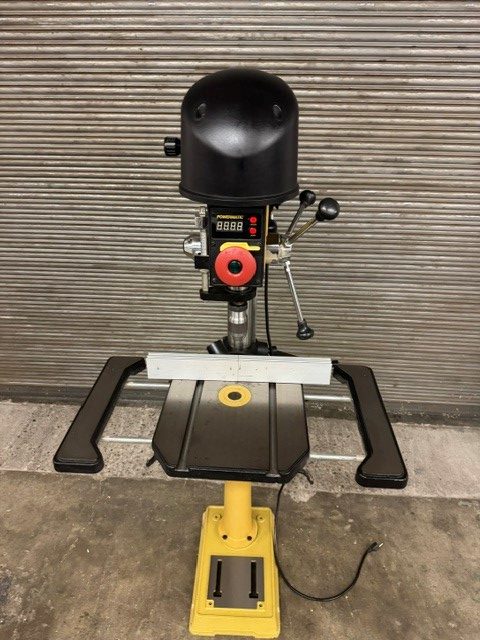 Used Powermatic #2800 18" 1 hp VS drill press w/table extensions & fence - Image 6