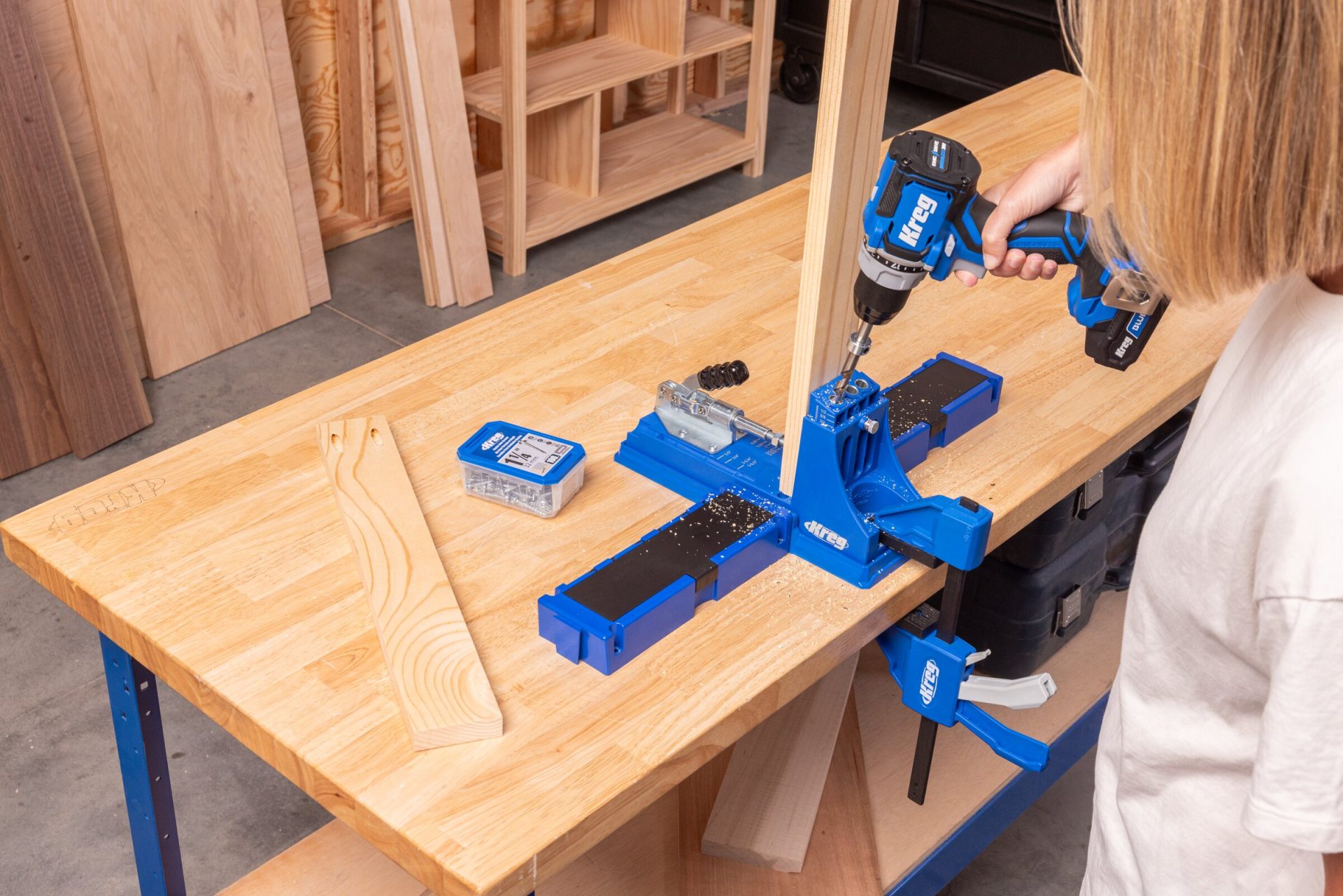 KREG POCKET-HOLE JIG K4 WORKSTATION - Image 15