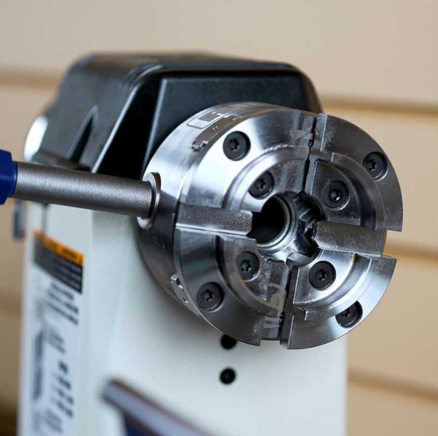 Rikon 71-105: Z3 Chuck, 50mm Jaw, Woodscrew and Chuck Key-Insert Type - Image 2