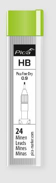 Pica Fine Dry 7030 Graphite Lead Refill HB SB, 0.9