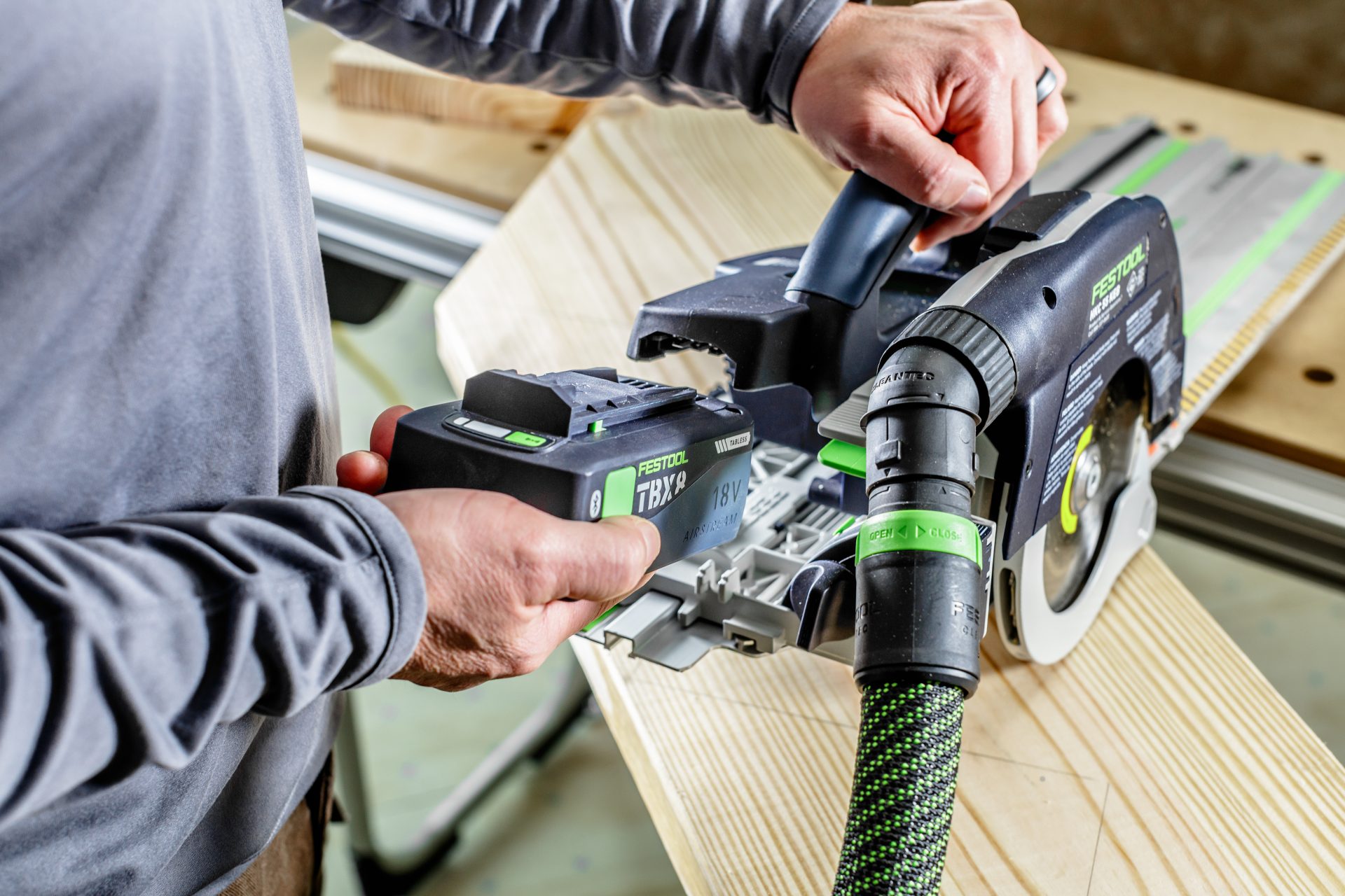 Festool HKC 55 K Cordless Carpentry Saw - Image 3