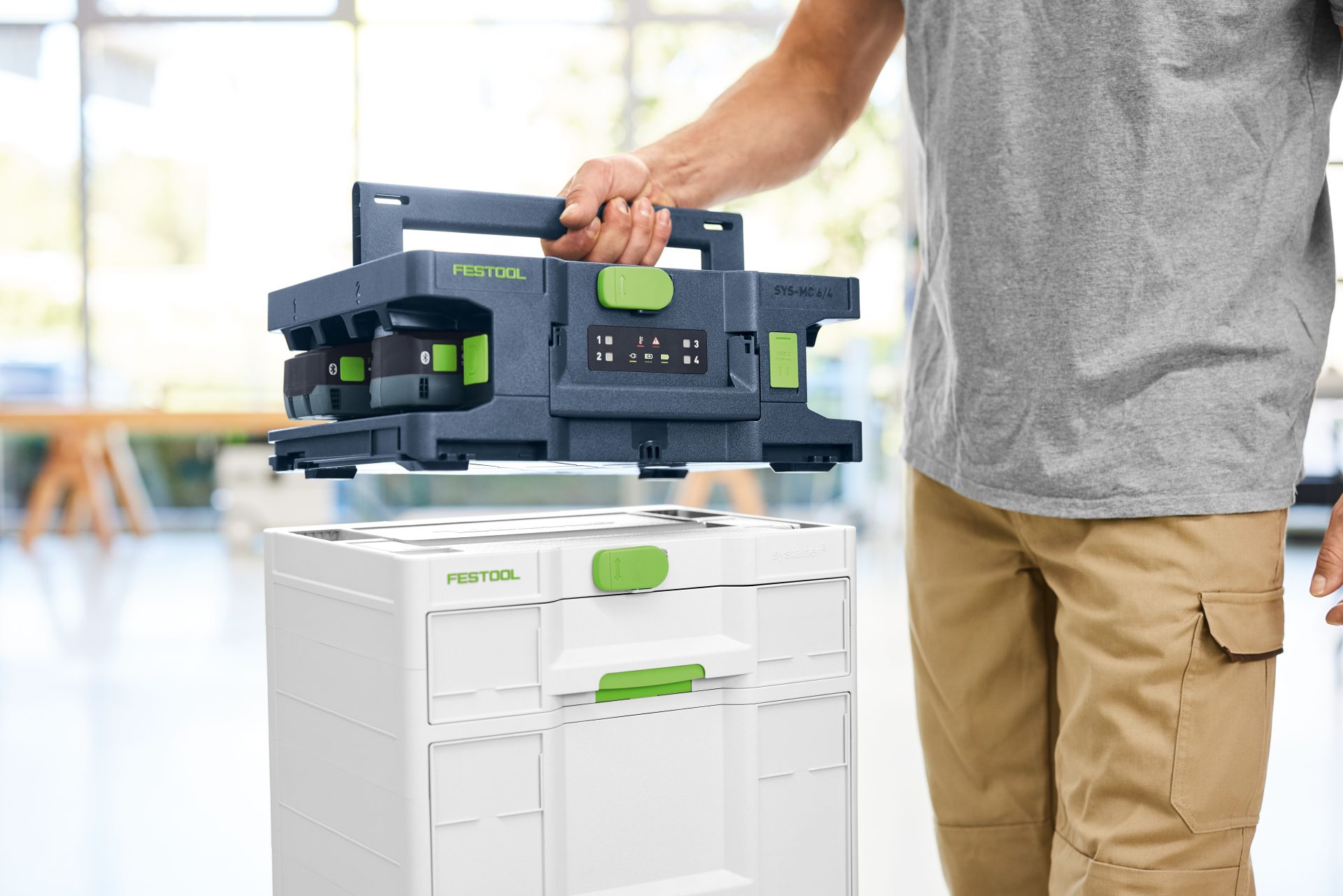 Festool SYS-MC 6/4 Rapid Charger: - Image 6