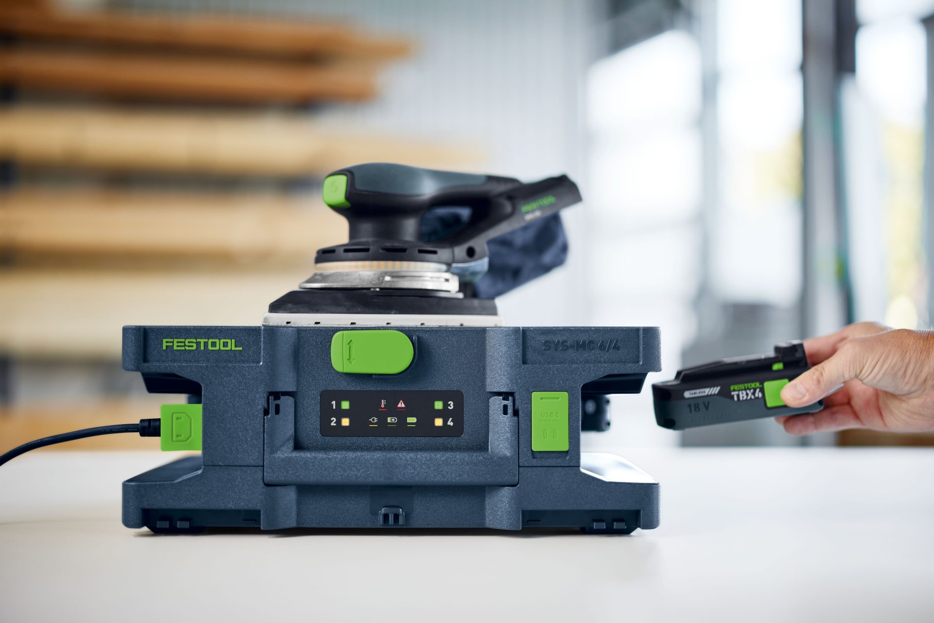 Festool SYS-MC 6/4 Rapid Charger: - Image 2