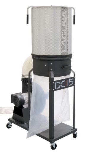 Laguna DC:15 Dust Collector 1.5 HP 120/240 Volt AC (Prewired for 120 Volt)