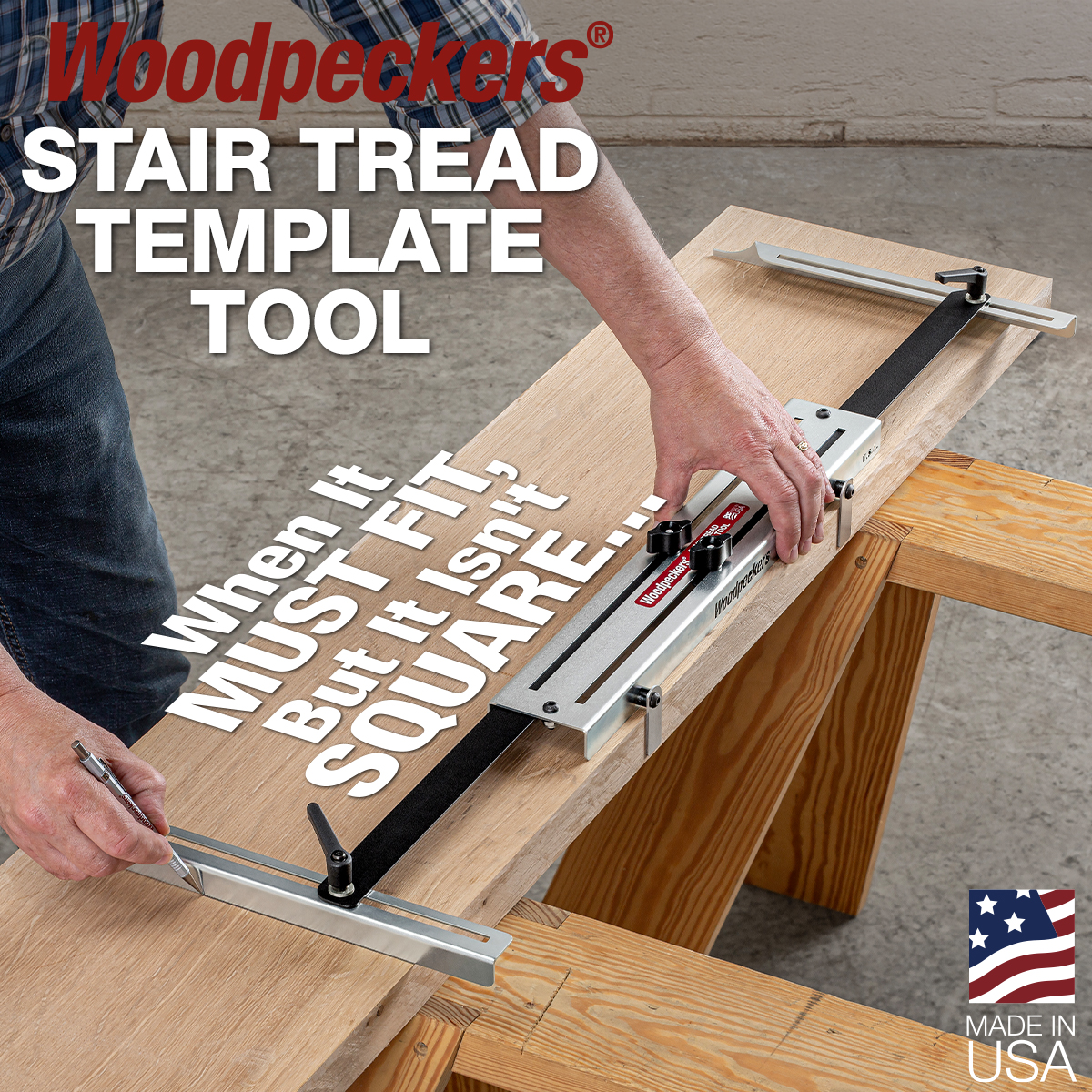 Woodpeckers Stair Tread Template Tool - Image 3