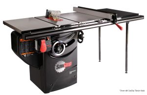 SawStop 1.75HP Professional Cabinet Saw with 36” Professional T-Glide fence system, rails & extension table