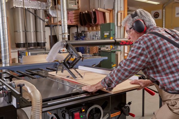 SawStop 3HP, 1ph, 230v Industrial Cabinet Saw with 36” Industrial T-Glide fence system, rails & extension table - Image 3