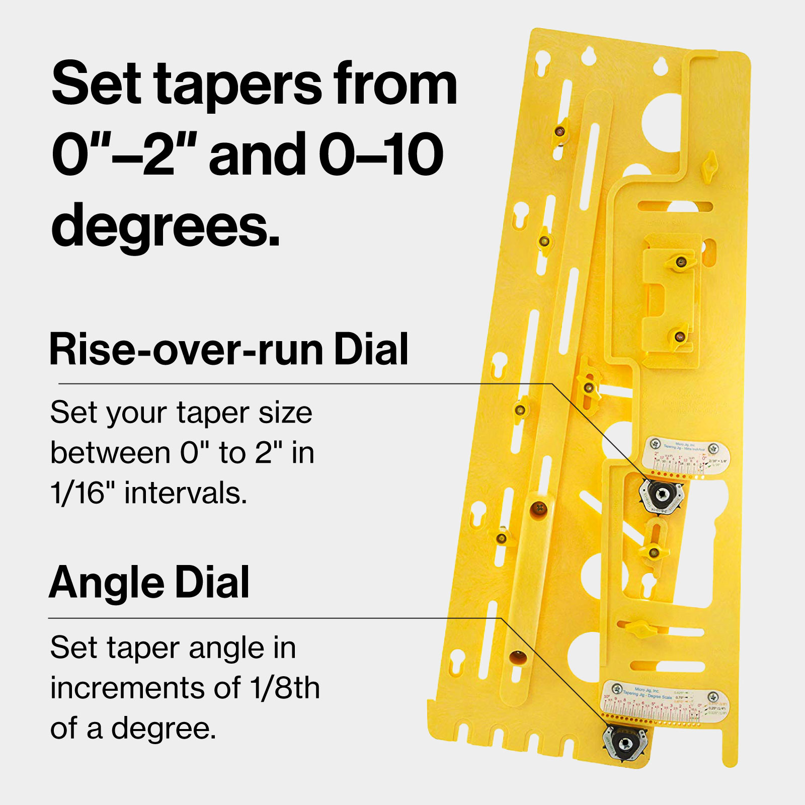 Micro Jig MICRODIAL tapering jig - Image 4