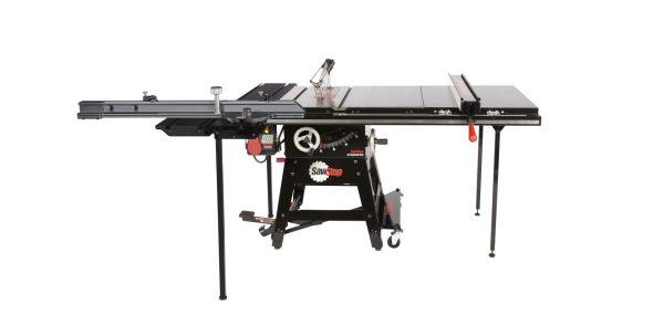SawStop 1.75HP Contractor Saw with 36” Professional T-Glide fence system, rails & extension table - Image 2