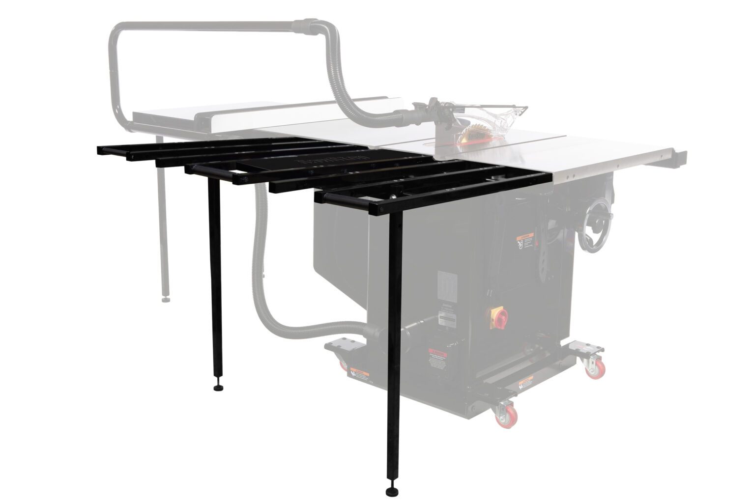 SawStop Folding Outfeed Table Edward B. Mueller Co., Inc.