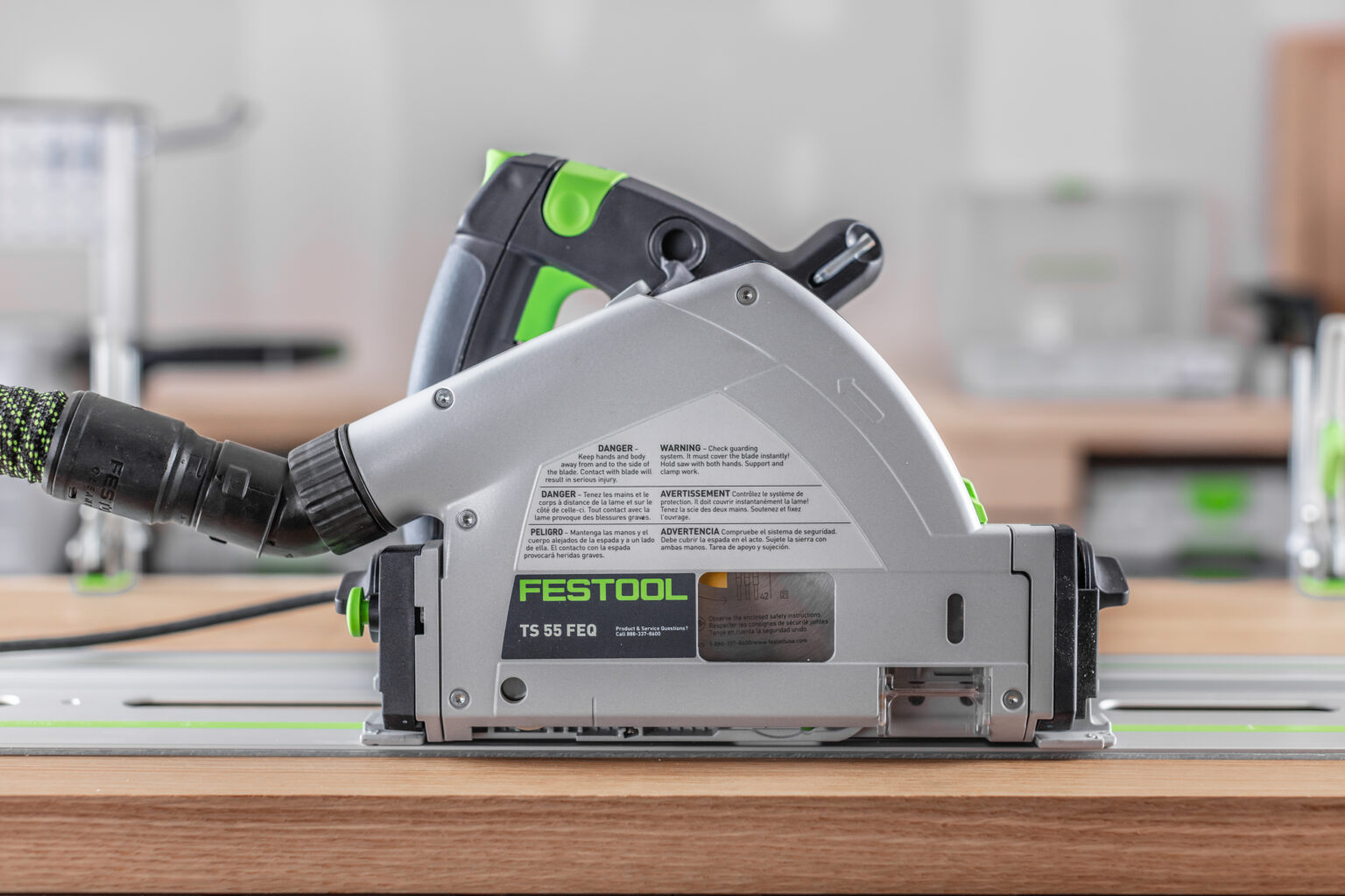 Festool 577014 Plunge Cut Track Saw TS 55 FEQ-F-Plus-FS (with 55" track ...