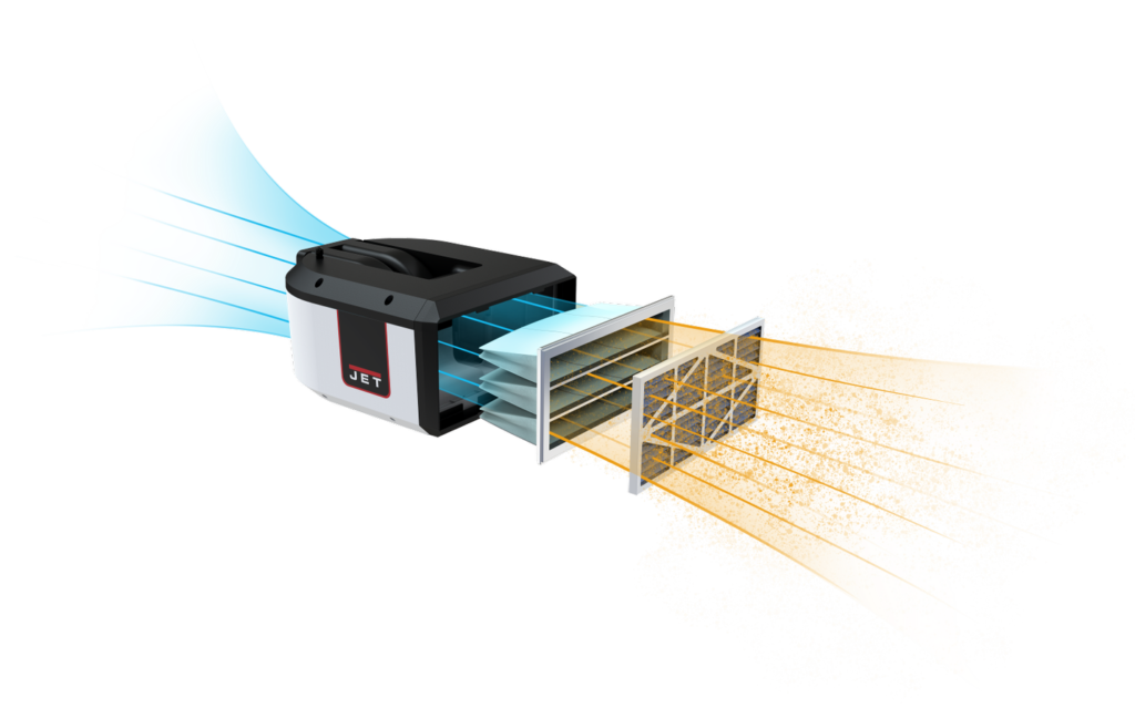 Jet 713000 AFS1000C, 1000CFM Air Filtration System Edward B. Mueller