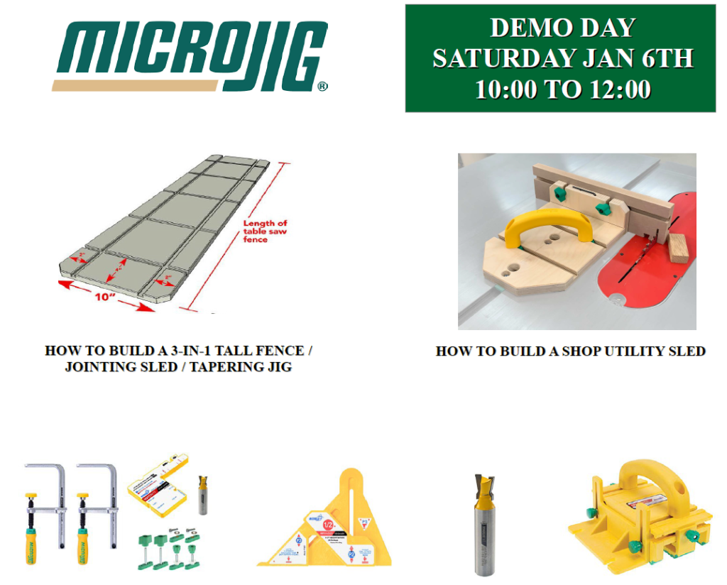Micro Jig Demo Day Edward B. Mueller Co., Inc.