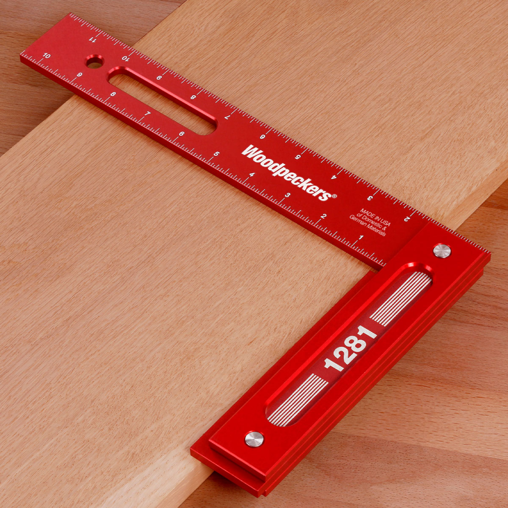 Woodpeckers 1281 Precision Woodworking Square 12 X 8 Edward B. Mueller Co. Inc