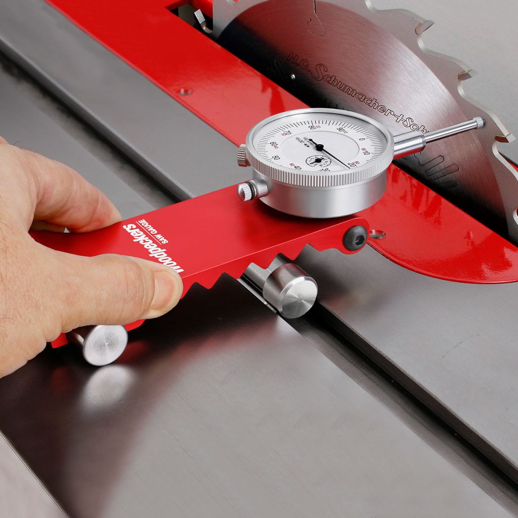 Woodpeckers Saw gauge w/case Edward B. Mueller Co., Inc.