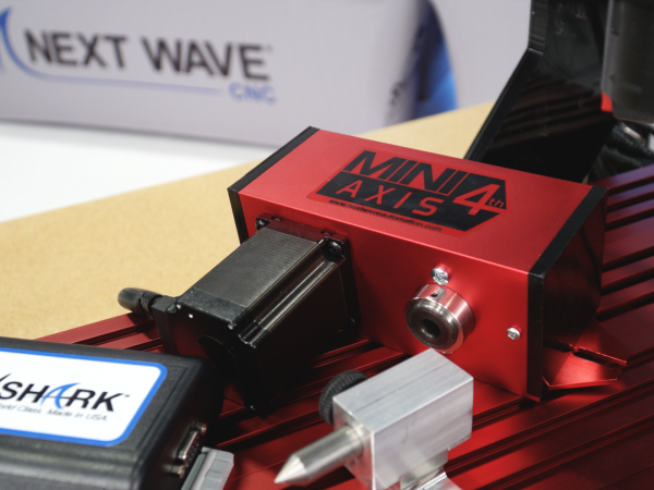 Next Wave SHARK CNC Mini 4th Axis Tabletop System - Image 10