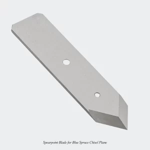Blue Spruce chisel plane spear point replacement blade