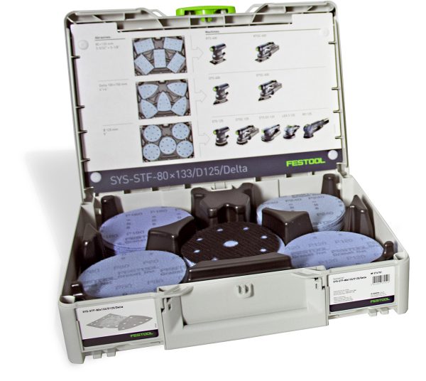 Festool D125 Granat Net Abrasives Systainer (Limited-Edition)