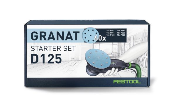 Festool Grit Abrasives D125 GR-Set - Image 2