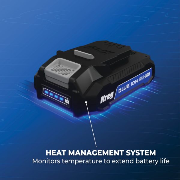 Kreg 20V Blue Ion™ 2 Ah Battery Pack - Image 2