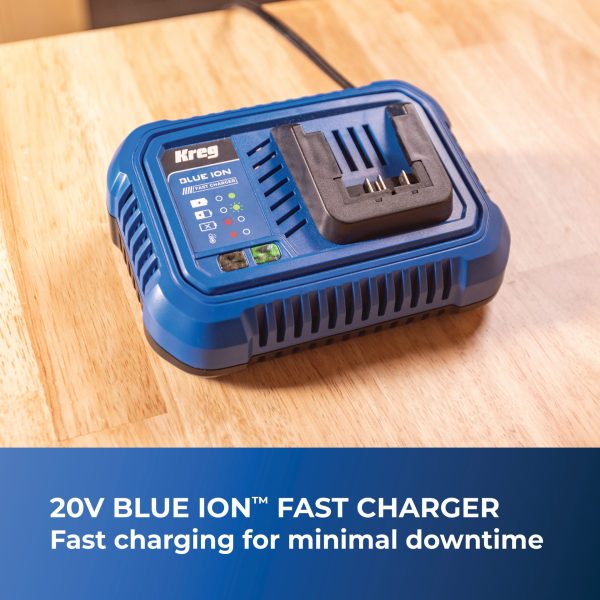 Kreg 20V Blue Ion™ Fast Charger - Image 6
