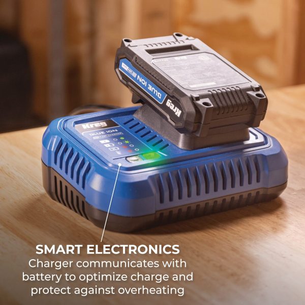 Kreg 20V Blue Ion™ Fast Charger - Image 4