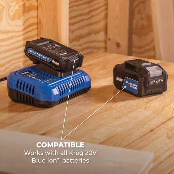 Kreg 20V Blue Ion™ Fast Charger - Image 2