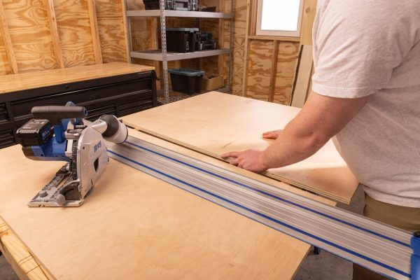 Kreg 20V Ionic Drive™ 6 ½" Plunge-Cut Track Saw Kit - Image 6