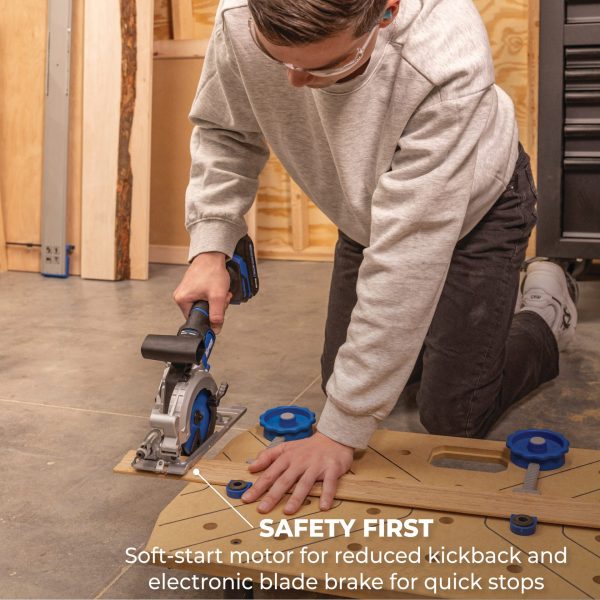 Kreg 20V Ionic Drive™ 4 ½" Circular Saw - Image 6