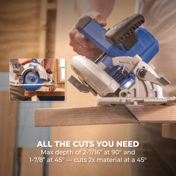 Kreg 20V Ionic Drive™ 7 ¼" Circular Saw - Image 6