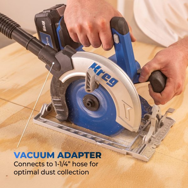 Kreg 20V Ionic Drive™ 7 ¼" Circular Saw - Image 2