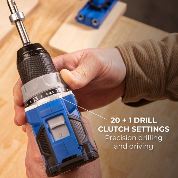 Kreg 20V Ionic Drive™ Power Drill - Image 5